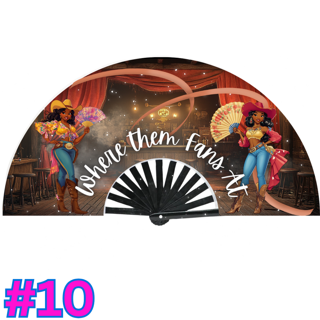 Clack/Line Dance Fan