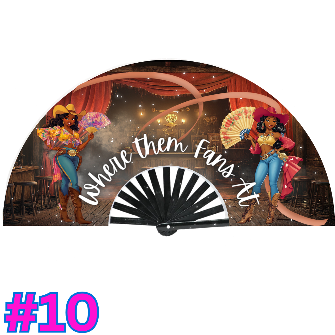 Clack/Line Dance Fan