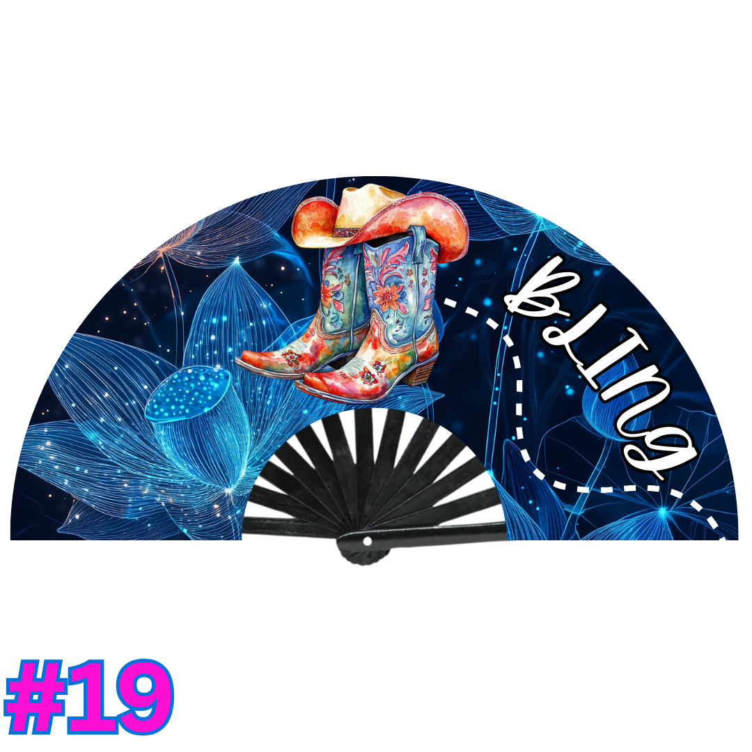 Clack/Line Dance Fan