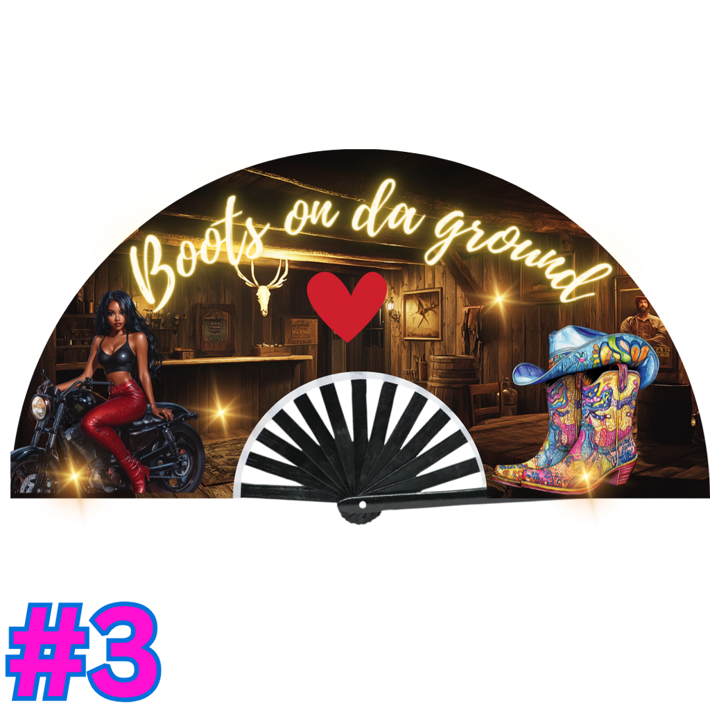 Clack/Line Dance Fan