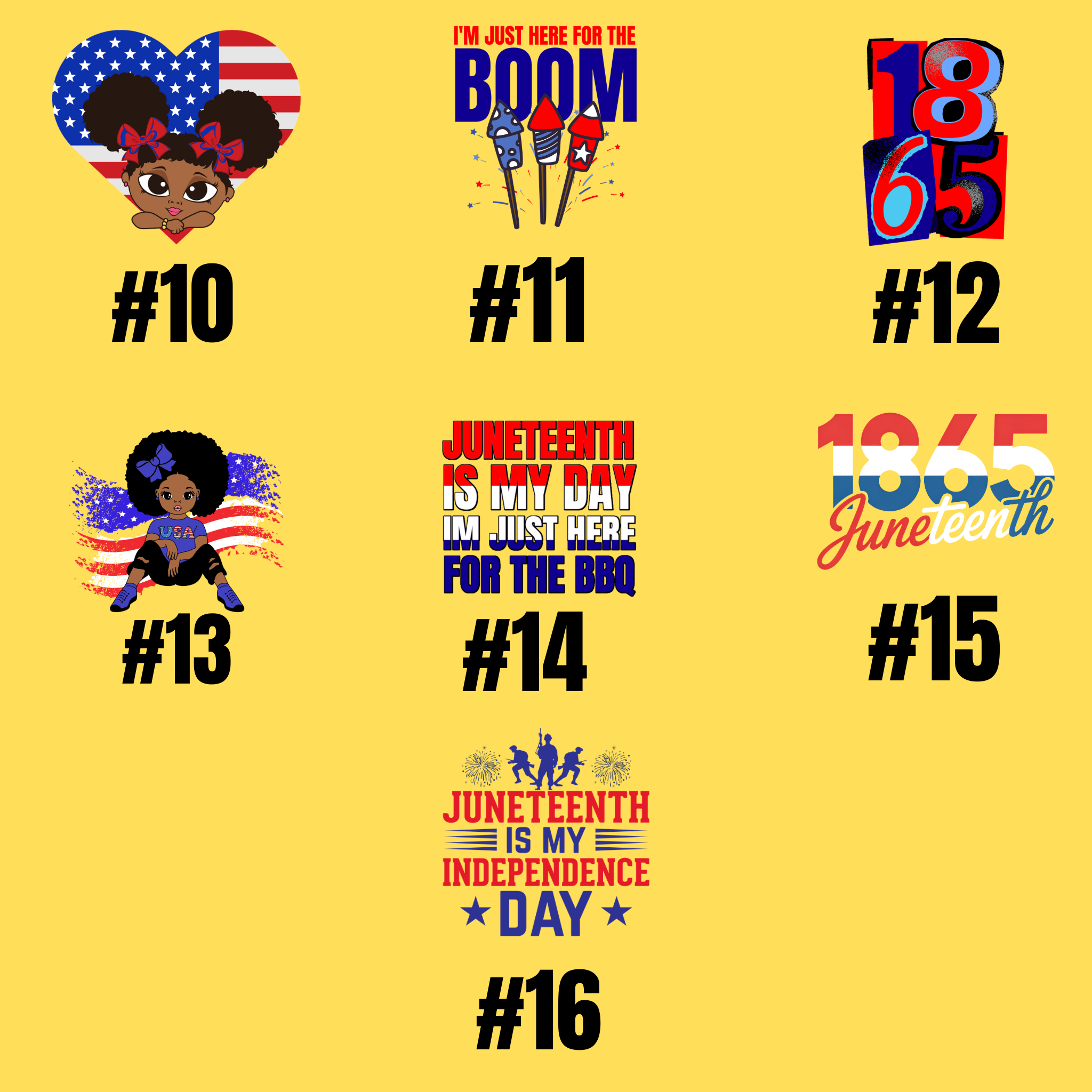 Juneteenth T-Shirts