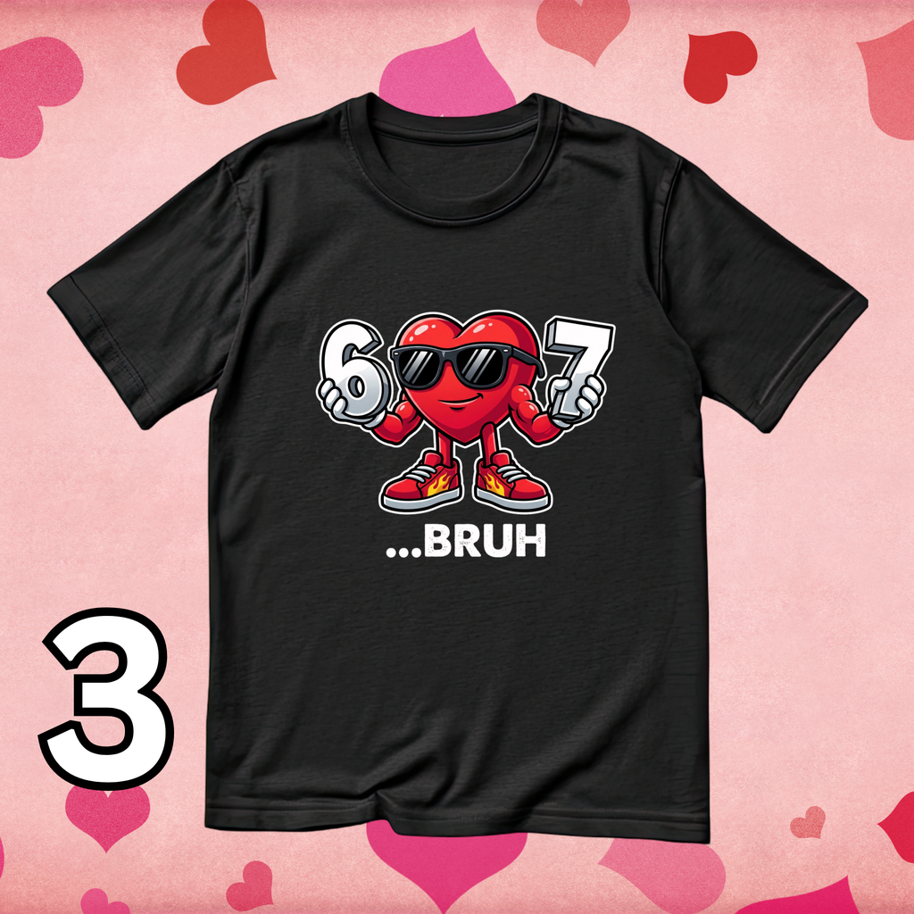 Kids 67 Valentine T-Shirts