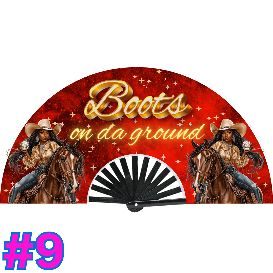 Clack/Line Dance Fan