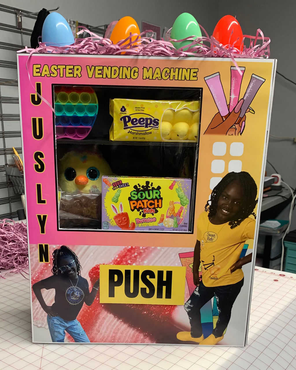 Customized Easter Vending Machine