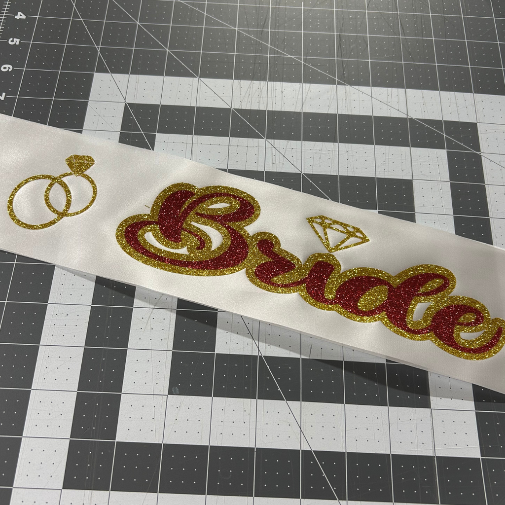 Birthday/Bride Sash