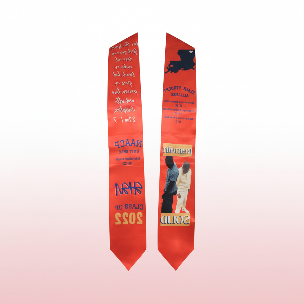 Graduation Stole Mockup