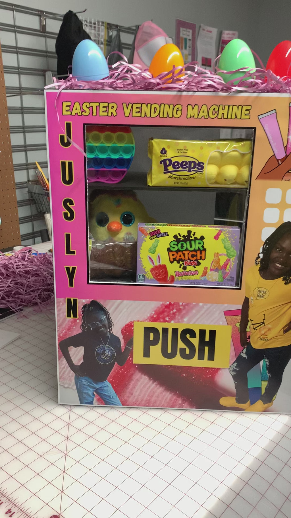 Customized Easter Vending Machine