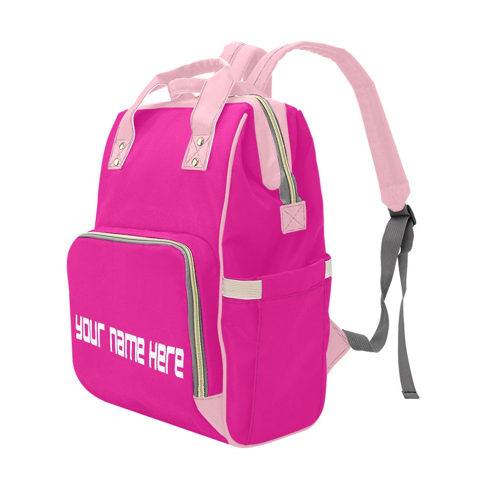 Pink Diaper Bag/ Backpack