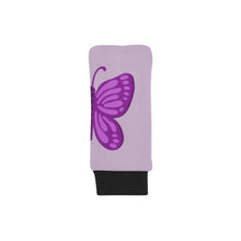 Cargar imagen en el visor de la galería, Car Shift Knob Cover &amp; Hand Brake Cover 3D Purple Butterfly
