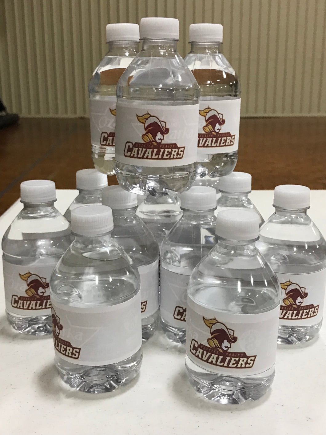 Personalized water bottles labels