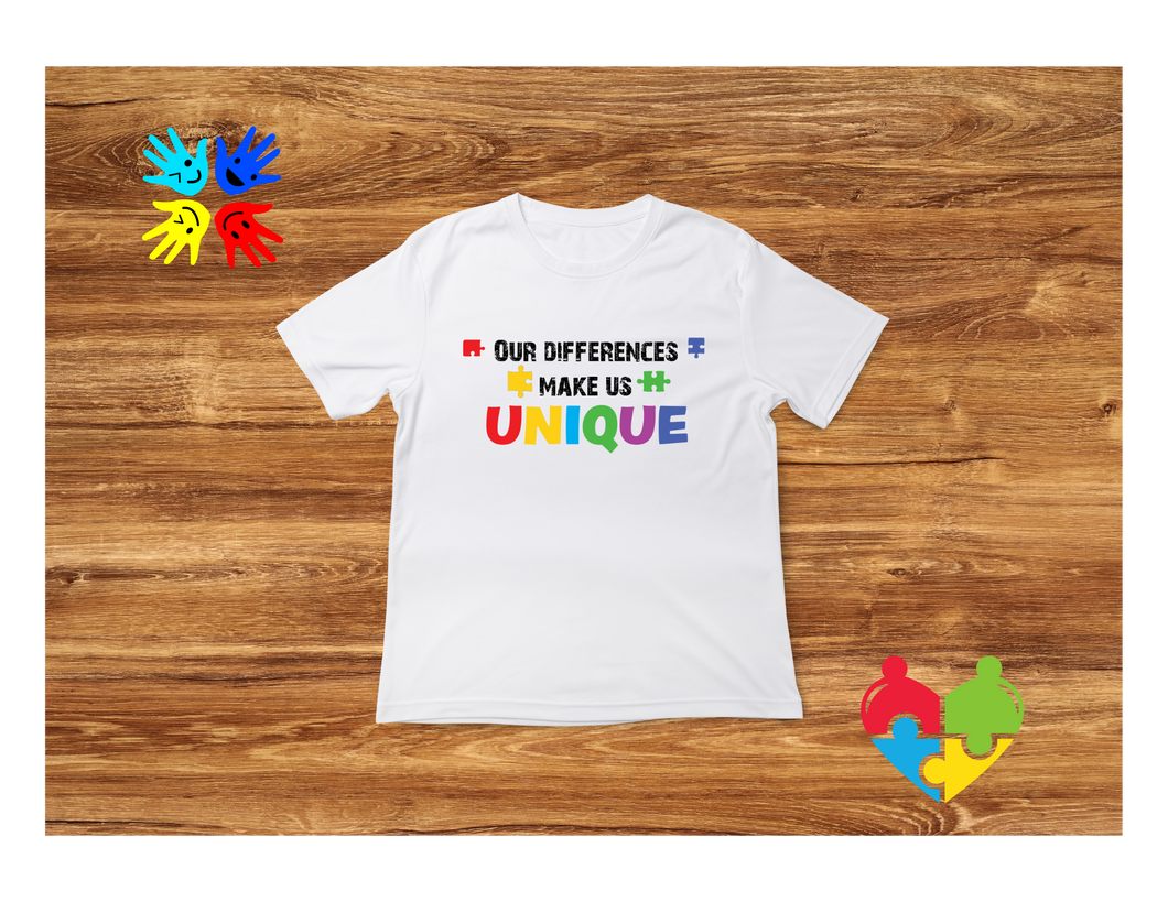 Our differences make us unique Autism shirt