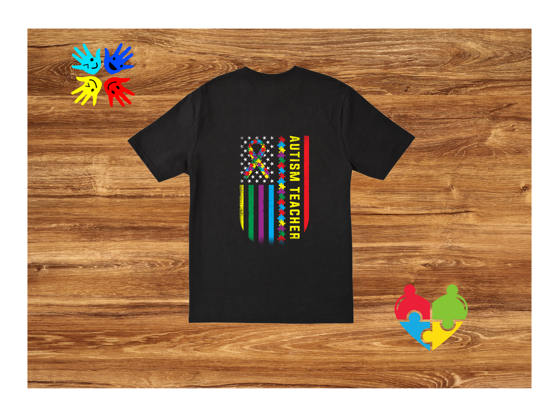 Autism teacher t-shirt