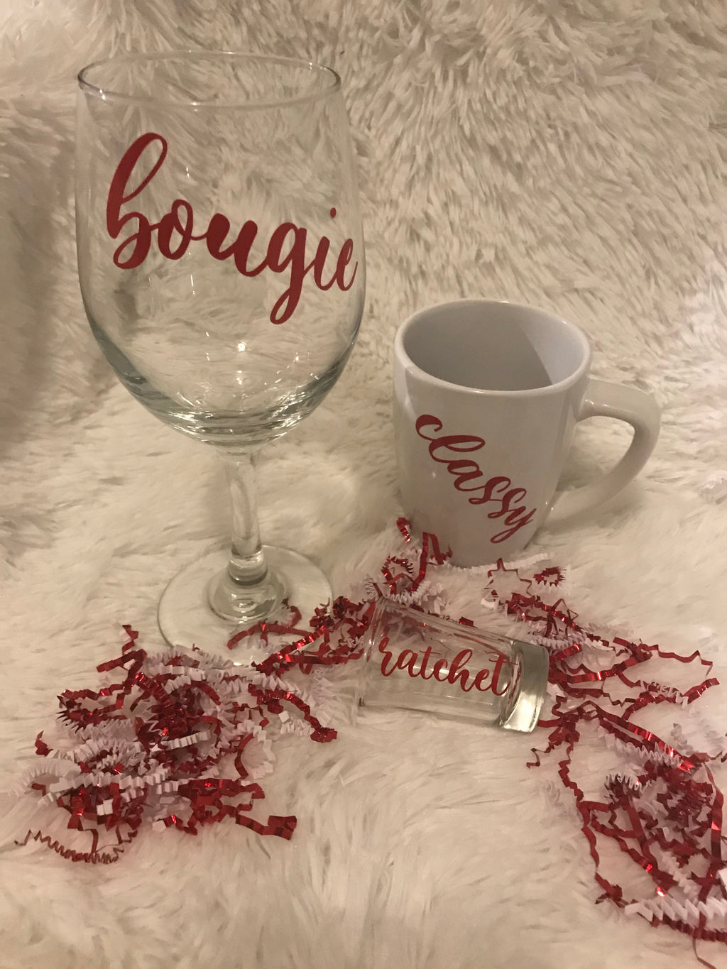 Bougie, classy, ratchet set