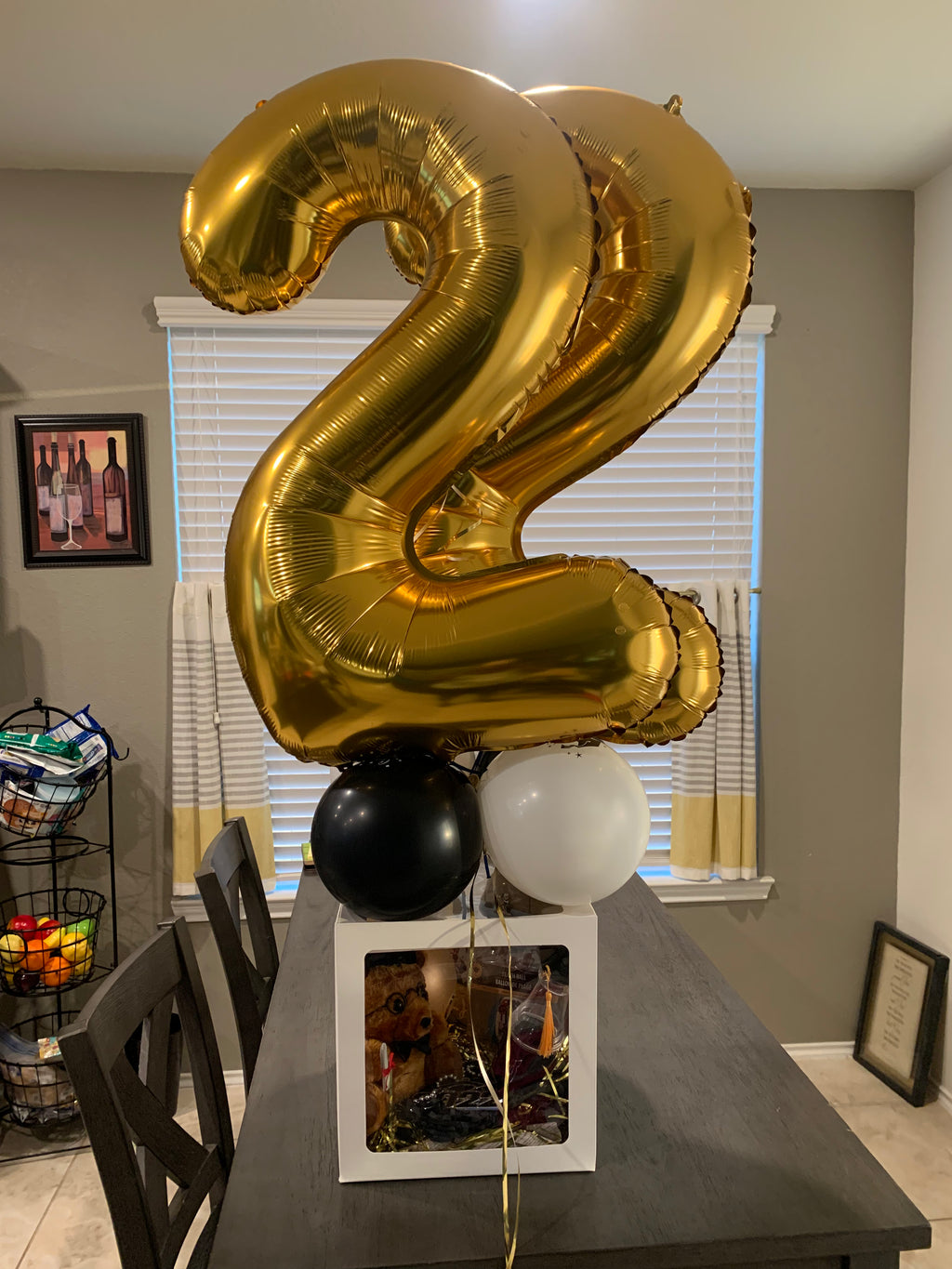 Stuffed Graduation Gift Box