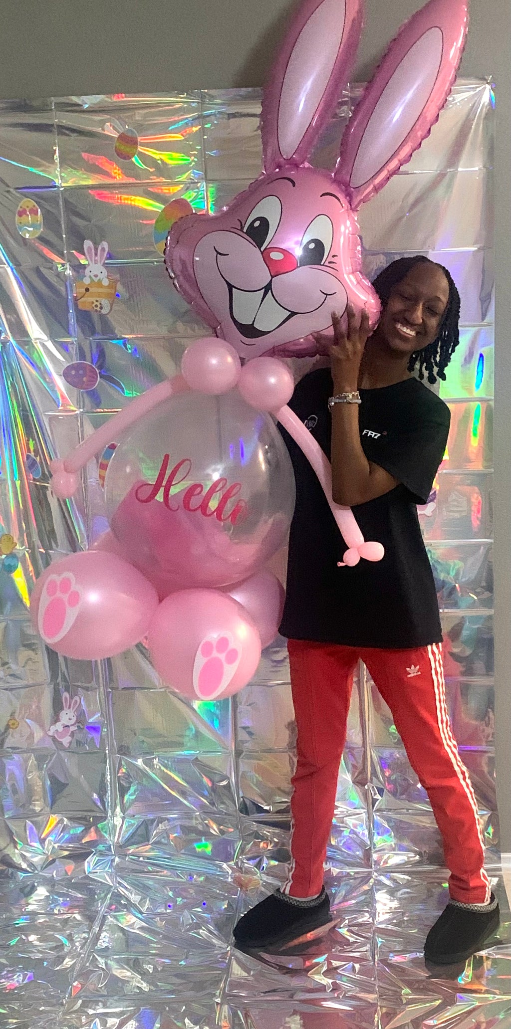 Giant/Big Head Stuffed Easter Bunny Baskets