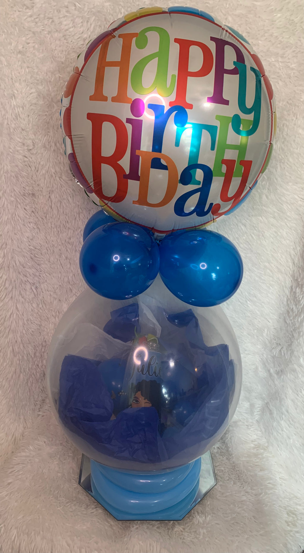 Birthday Zodiac Stuffed Balloon Baskets