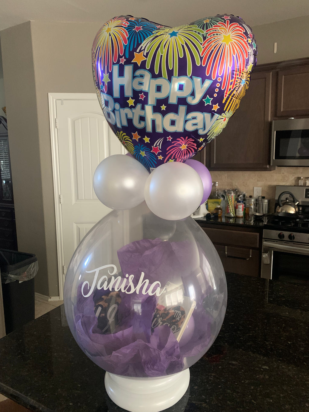 Birthday Zodiac Stuffed Balloon Baskets