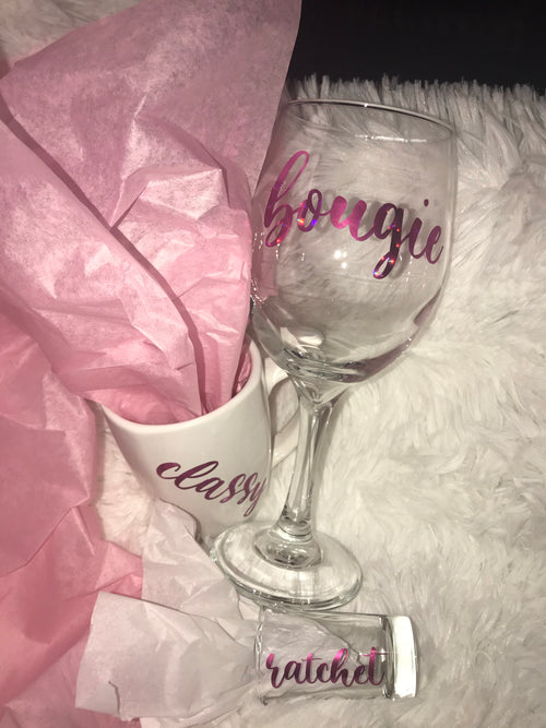 Bougie, classy, ratchet set