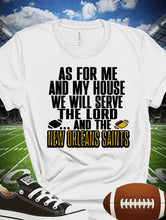 Load image into Gallery viewer, As for me and my house t-shirt
