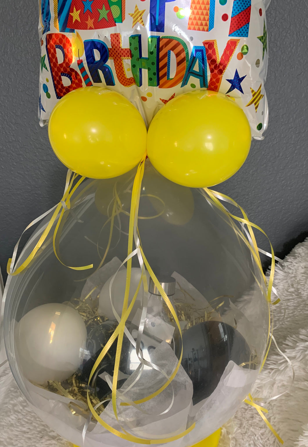 Birthday Zodiac Stuffed Balloon Baskets