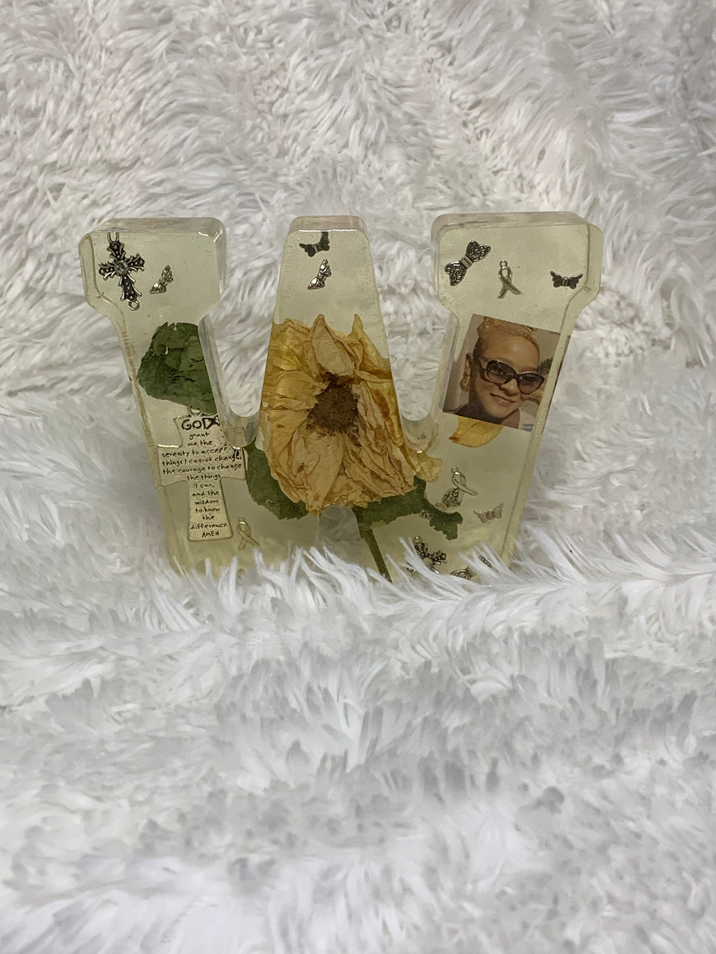 Memorial Epoxied Alphabet