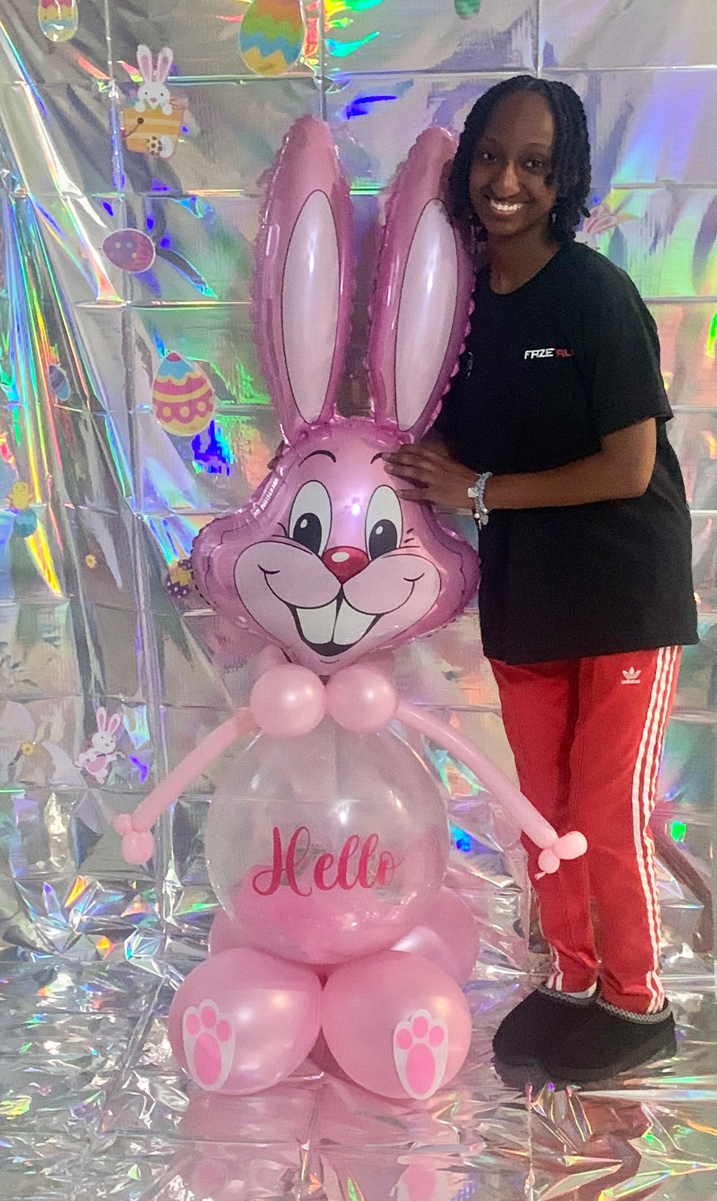Giant/Big Head Stuffed Easter Bunny Baskets